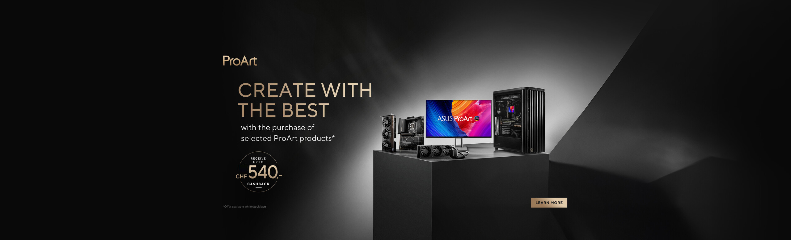 ASUS ProArt Cashback