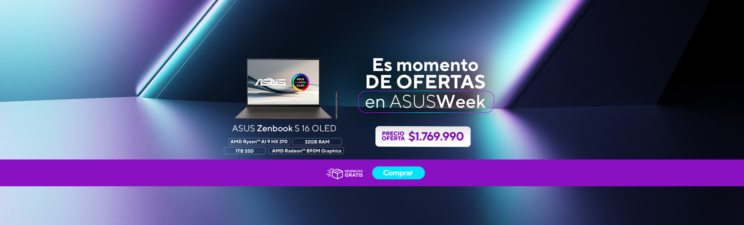 ASUS Week Chile Zenbook s16 oled
