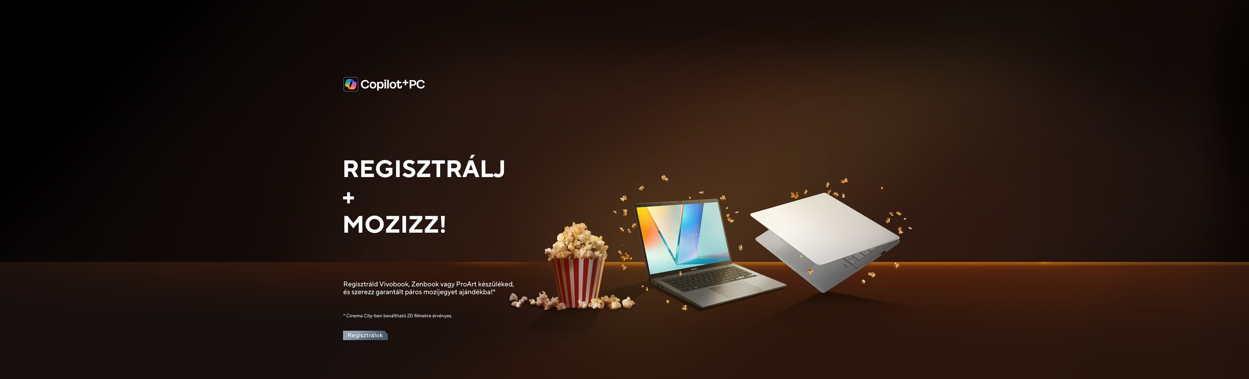 ASUS Cinema City VIP páros mozijegy